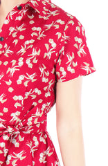 Timeless Tulip Anna Shirtdress – Apple Red