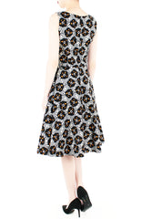 Timeless Magnetism Flare Midi Dress - Gray