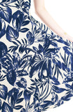 Tranquil Tropical Warrior Flare Midi Dress