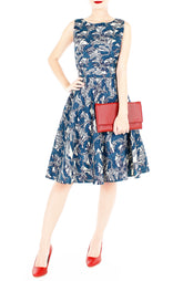 Tropical Thoughts Flare Midi Dress