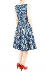 Tropical Thoughts Flare Midi Dress