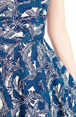 Tropical Thoughts Flare Midi Dress