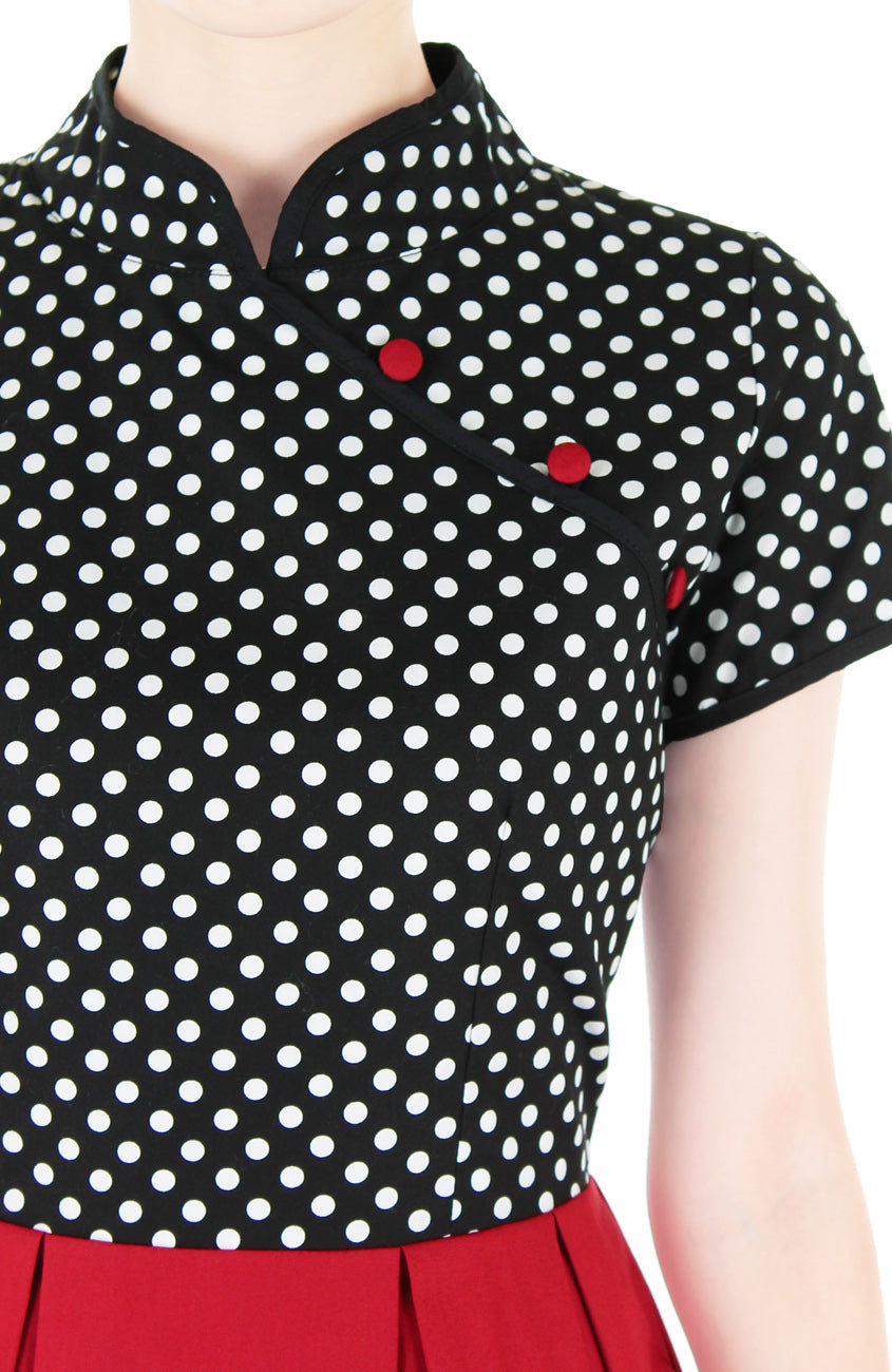 Midnight Gala Cheongsam Dress