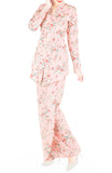 Vintage Heirloom Roses Kebaya - Blush Pink