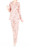 Vintage Heirloom Roses Kebaya - Blush Pink