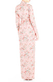 Vintage Heirloom Roses Kebaya - Blush Pink