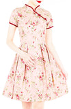 Vintage Imperial Garden Cheongsam Dress