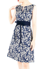 Wandering Blooms Toile Stella Dress