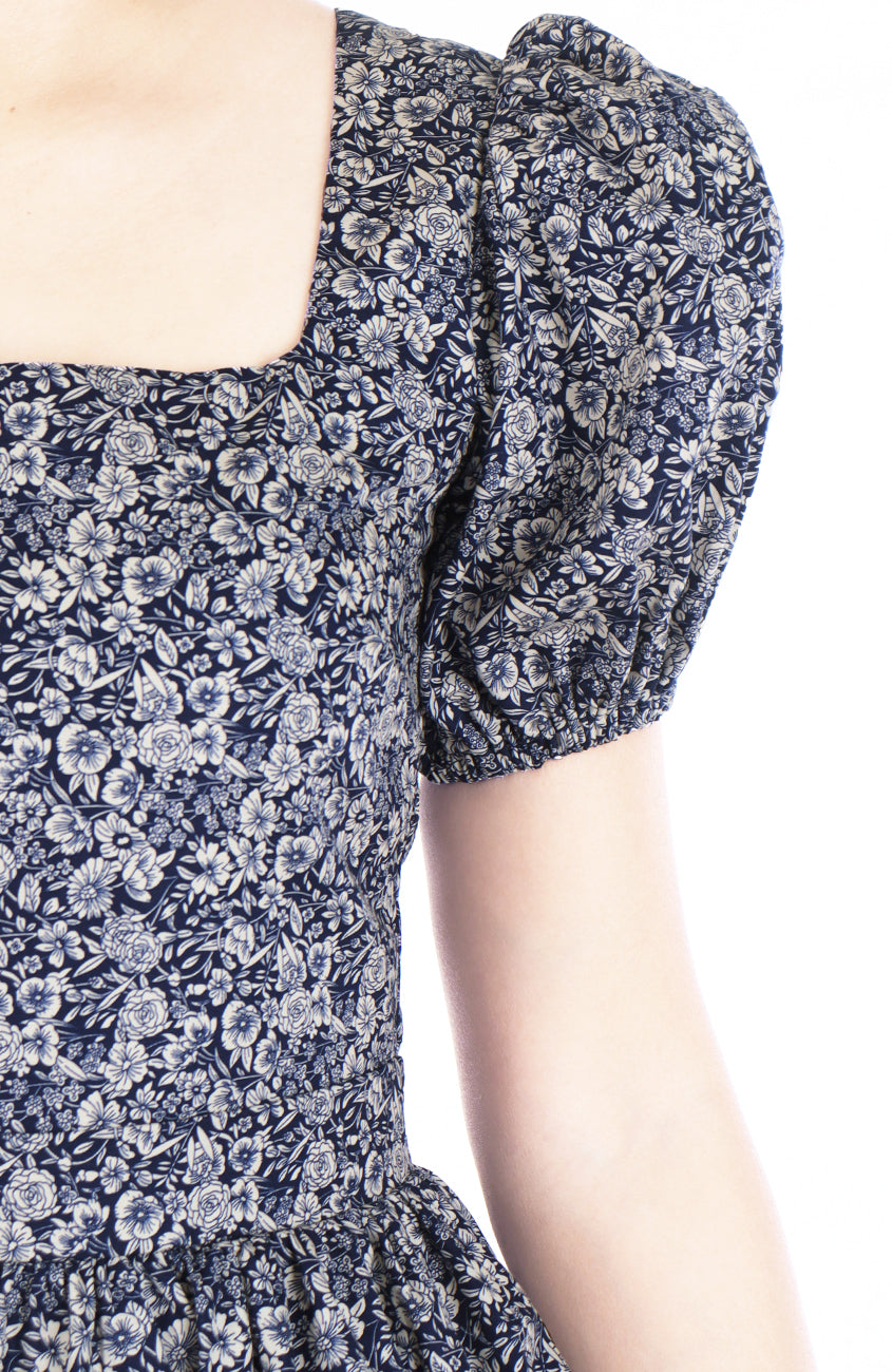 Wiltshire Gardens Alice Dress - Midnight Blue