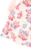Wishing & Wowing Rose Flare Midi Dress (Longer Length)