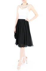 A Thousand Flirts Crop Top - White