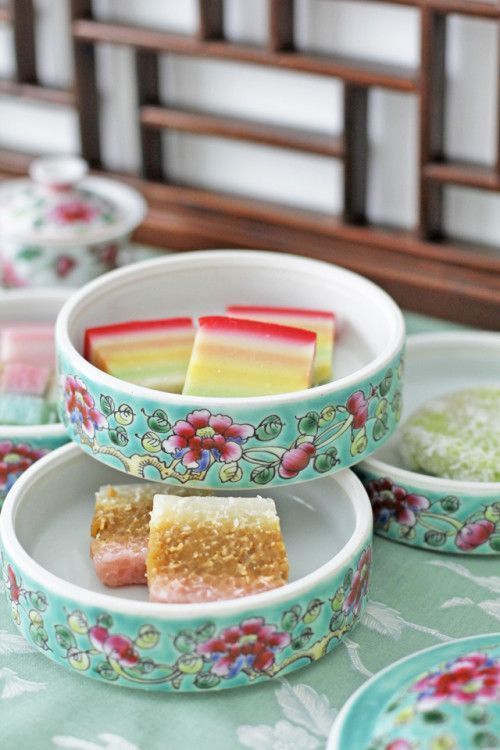 Peranakan Sakura Mei Kebaya with Obi Belt