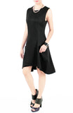 Edge Of The Night Dress With Pockets - Black