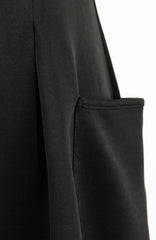 Edge Of The Night Dress With Pockets - Black