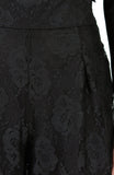 Fall In Love Lace Palazzo Pants - Black