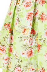 Floral Garden Terrace Flare Dress