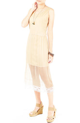Free-Spirited Wonder Dress - Toffee