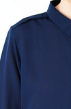 Gentle Sentiment Long Sleeved Shirt - Midnight Blue