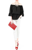 Have We Met? Two-Way Top - Black
