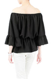 Have We Met? Two-Way Top - Black