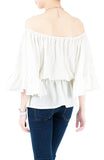 Have We Met? Two-way Top - White