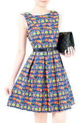 I'm Owl-Ready For Christmas Flare Dress