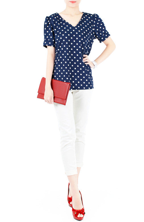 Jolly Polka Dot Blouse