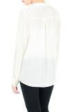 Mind Your Business Button Shirt - Off White