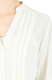 Mind Your Business Button Shirt - Off White