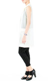 Nine Lives Tuxedo Vest - White