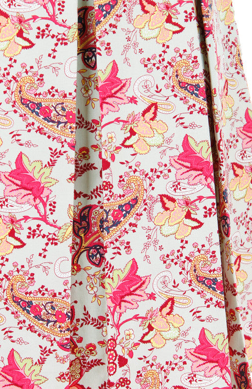 Paisley Posh Power Flare Dress