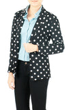 Polka Dot Blazer Cardi