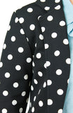 Polka Dot Blazer Cardi
