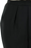 Savvy Business Pleated Trousers - Classic Black
