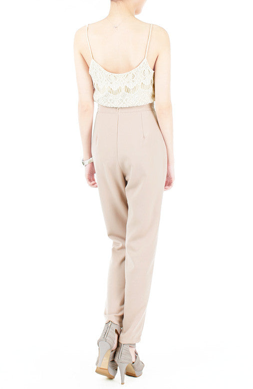 Savvy Business Pleated Trousers – Wheat