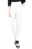 Savvy Business Pleated Trousers - White