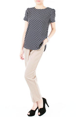 Senior Editor Spotted Blouse