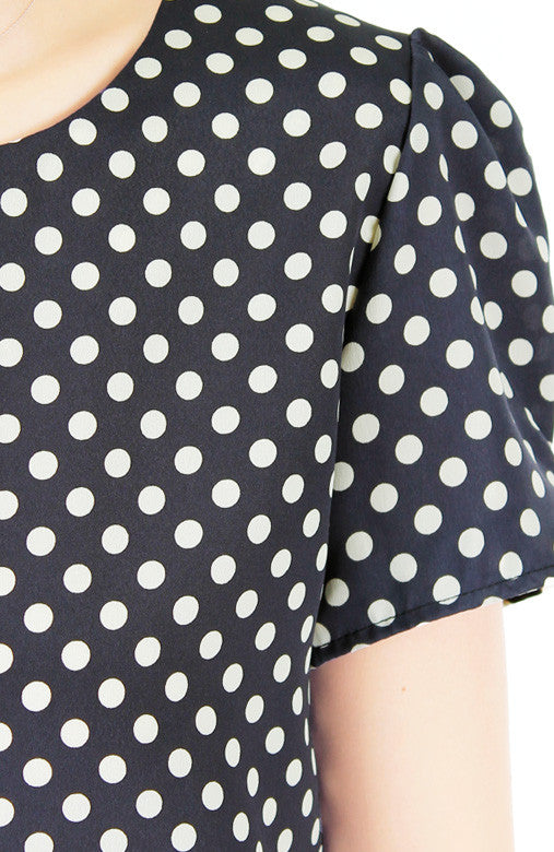 Senior Editor Spotted Blouse