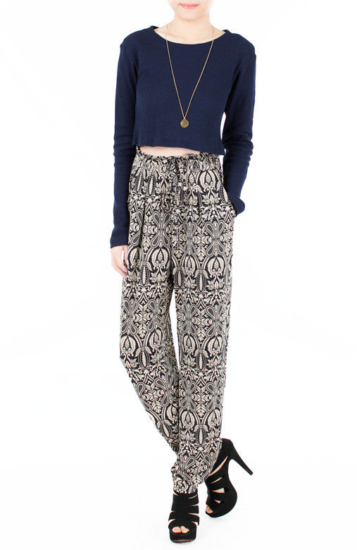 Serenity Resort Slouchy Pants - Off White