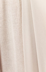 Soft Breeze Long Knit Cardigan - Sand