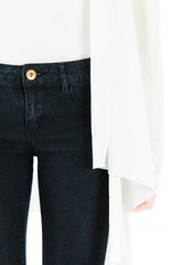 Soft Breeze Long Knit Cardigan - White