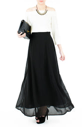 Sway Serenity Maxi Skirt - Black