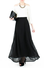 Sway Serenity Maxi Skirt - Black
