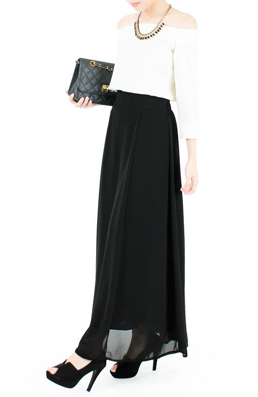 Sway Serenity Maxi Skirt - Black