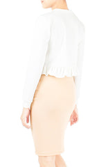 Whimsical Little Pony Cropped Cardigan