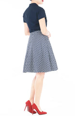Crystal Clarity Clara Dress - Navy