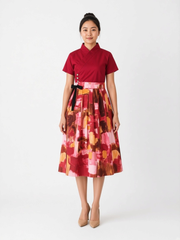 Expressionist Gallery Rose Hanbok