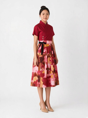Expressionist Gallery Rose Hanbok