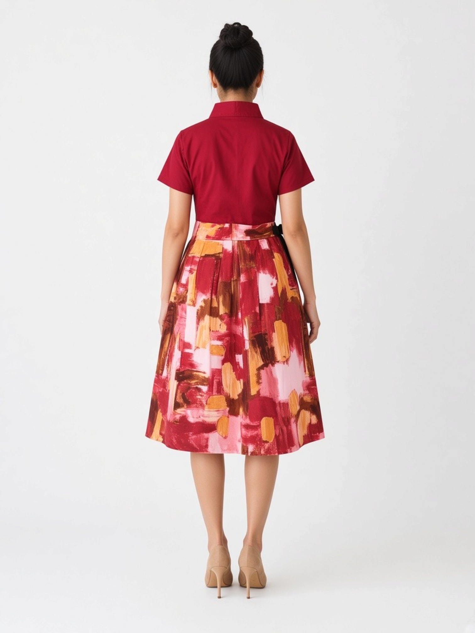 Expressionist Gallery Rose Hanbok