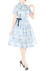 French Riviera Hanbok – Bleue